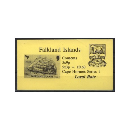 Falklandy - Nr 490 II  + 496 II MH 1989r - Marynistyka
