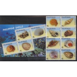 Filipiny - Nr 3625 - 32 Bl 209 2005r - Muszle