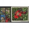 Vanuatu - Nr 1081 - 84 Bl 34 1999r - Ptaki