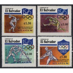 Salwador - Nr 2024 - 27 1996r - Sport - Olimpiada