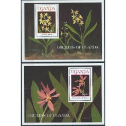 Uganda - Bl 105 - 06 1989r - Kwiaty