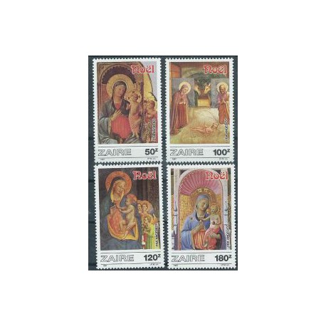Zair - Nr 945 - 48 1987r - Malarstwo -  Boże Narodzenie