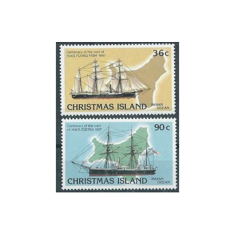 Wyspy Bożego Narodzenia - Nr 231 - 32 1987r - Marynistyka