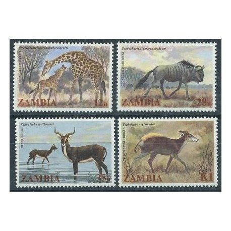 Zambia - Nr 294 - 97 1983r - Ssaki