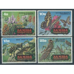 Zambia - Nr 089 - 92 1972r - Pszczoły