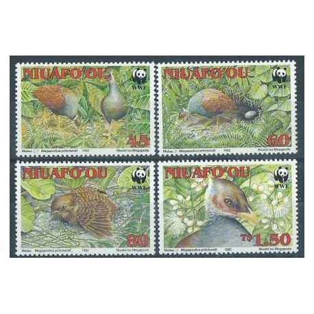 Niuafo'ou - Nr 233 - 36 1992r - WWF - Ptaki