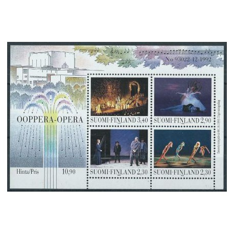 Finlandia - Bl 10 1983r - Muzyka -  Opera