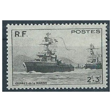 Francja - Nr 740 1946r - Marynistyka