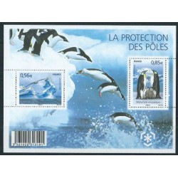 Francja - Bl 105 2009r - Arktyka -  Ptaki