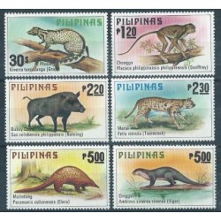 Filipiny - Nr 1281 - 86 1979r - Ssaki