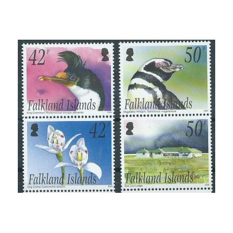 Falklandy - Nr 911 - 14 2004 r - Ptaki