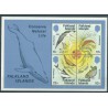 Falklandy - Bl 4 1984r - Ssaki morskie - Ryby -  Ptaki