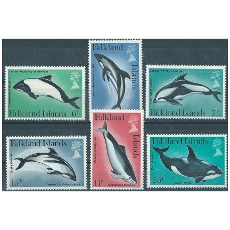 Falklandy - Nr 295 - 00 1980r - Ssaki morskie