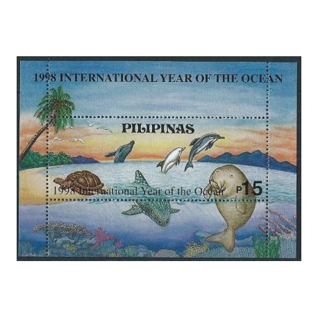 Filipiny - Bl 125 1998r - Ssaki morskie