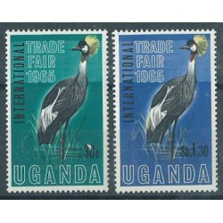 Uganda - Nr 085 - 86 1965r - Ptaki