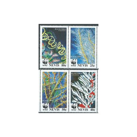 Nevis - Nr 836 - 39 1994r - WWF - Koralowce