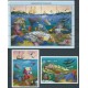 Nevis - Nr 964 - 79 Bl 102 - 103 1995r - Fauna  morska - Ryby