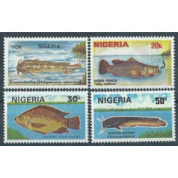 Nigeria - Nr 573 - 76 1991r - Ryby