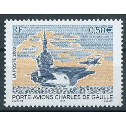Francja - Nr 3696 2003r - Lotniskowiec - Militaria