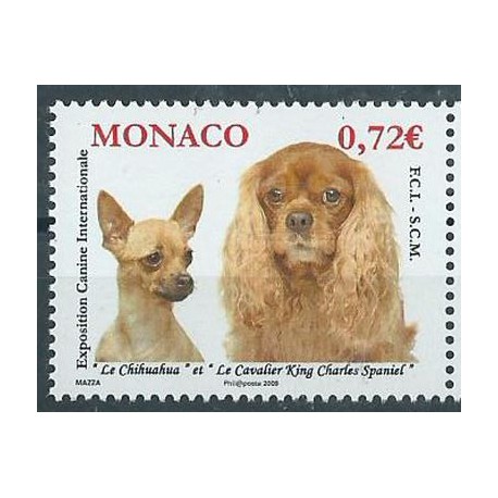 Monako - Nr 2925 2009r - Psy