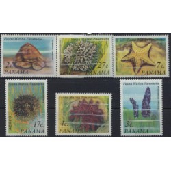 Panama - Nr 1267 - 72 1976r - Fauna morska