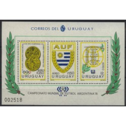 Urugwaj - Bl 39 1978r - Piłka nożna