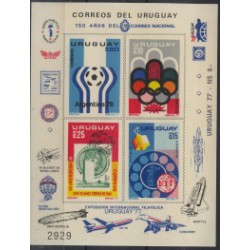 Urugwaj - Nr 1402 - 05 Bl 1976r - Piłka nożna