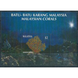 Malezja - Bl 8 1992r - Korale