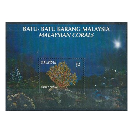 Malezja - Bl 8 1992r - Korale