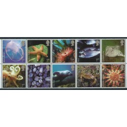Wielka Brytania - Nr 2480 - 89 2007r - Ryby - Fauna morska