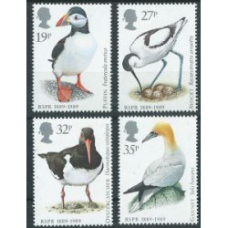 Wielka Brytania - Nr 1185 - 88 1989r - Ptaki