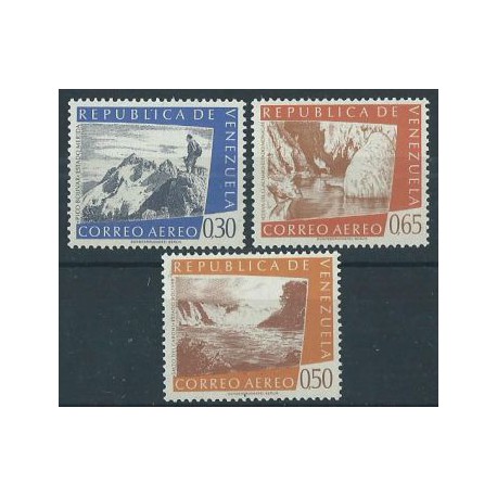Wenezuela - Nr 1307 - 09 1960r - Wodospad