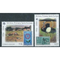 Urugwaj - Nr 2880 - 81 2005r - Ptaki -  Pszczoły