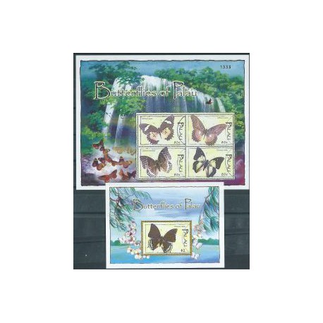 Palau - Nr 2425 - 28 Bl 19 22004r - Motyle
