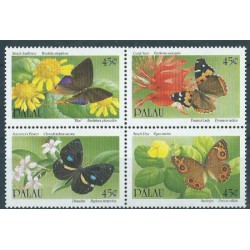 Palau - Nr 366 - 69 1990r - Motyle