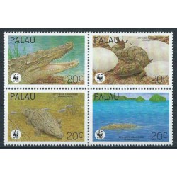Palau - Nr 690 - 93 1994r - WWF - Krokodyle