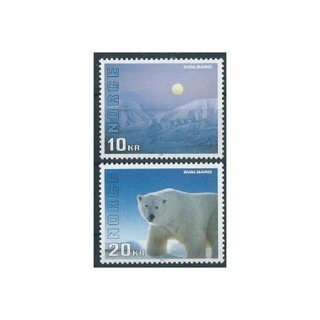 Norwegia - Nr 1202 - 03 1996r - Ssaki - Krajobrazy