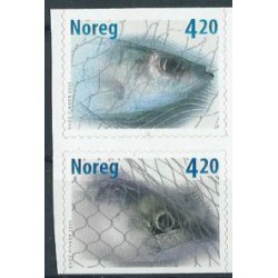 Norwegia - Nr 1355 - 56 2000r - Ryby