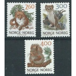 Norwegia - Nr 1009 - 11 1989r - Ssaki