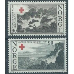 Norwegia - Nr 530 - 31 1965r - Krajobrazy