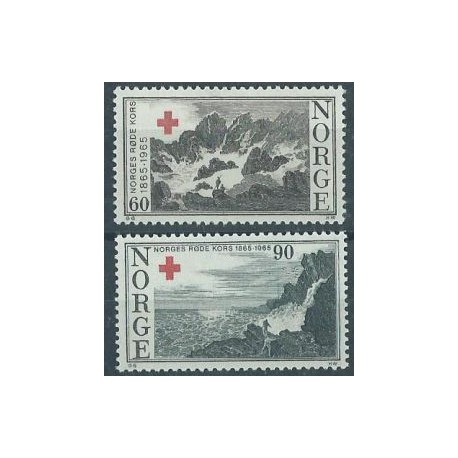 Norwegia - Nr 530 - 31 1965r - Krajobrazy