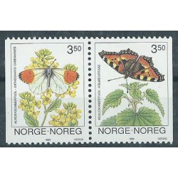 Norwegia - Nr 1114 - 151993r - Motyle