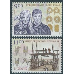 Norwegia - Nr 1619 - 20 2007r - CEPT - Scauting