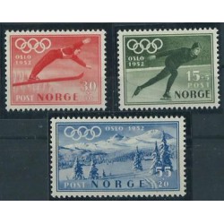 Norwegia - Nr 372 - 74 1951r - Sport - Olimpiada