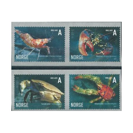 Norwegia - Nr 1625 - 28 2007r - Fauna morska
