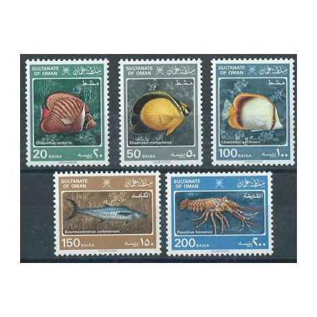 Oman - Nr 285 - 89 1985r - Ryby
