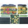 Tuvalu - Nr 842 - 53 Bl 70 1999r - Kwiaty
