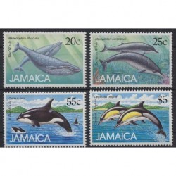 Jamajka - Nr 691 - 94 1988r - Ssaki morskie