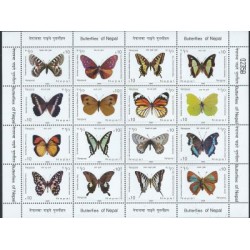 Nepal - Nr 969 - 84 Kllb  2009r - Motyle