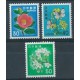 Japonia - Nr 1441 - 43 1980r - Kwiaty